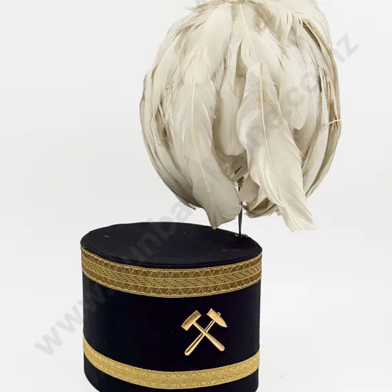 Silesian/German Coal Miner Official Dress Cap (Schachthut)