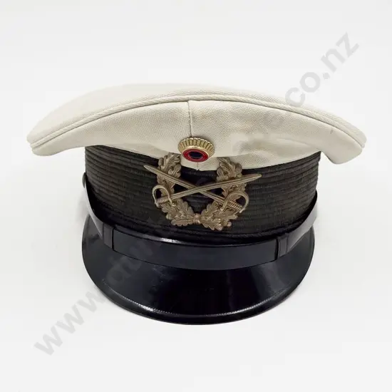 Bundeswehr West German Army Other Ranks White Topped Peaked Service Cap