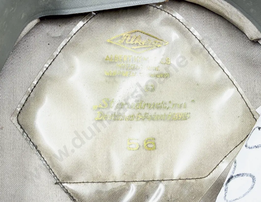 West German Bundesgrenzschutz (BGS) Federal Border Protection Officer’s Peaked Service Cap Image 1++