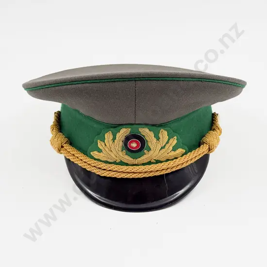 East German (DDR) Border Guard (Grenztruppen) General’s Peaked Service Cap