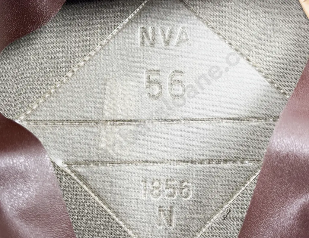 National Volksarmee Landstreitkräfte (Ground Forces East German Army) Officer’s Peaked Service Cap Image 1++