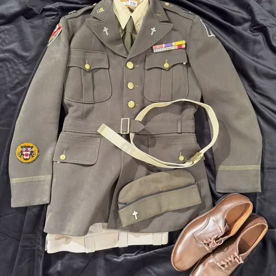 WWII US Army Chaplain Captain's Dress Uniform