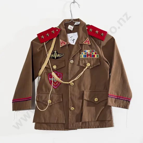 Chinese Child’s Military Uniform Jacket and Pants