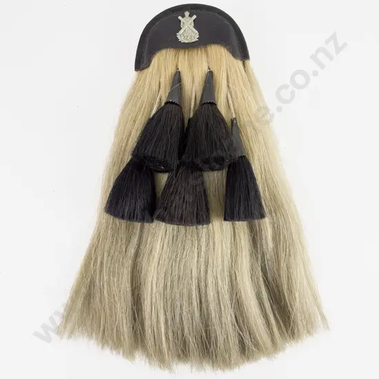Scottish Other Ranks White Horsehair Sporran