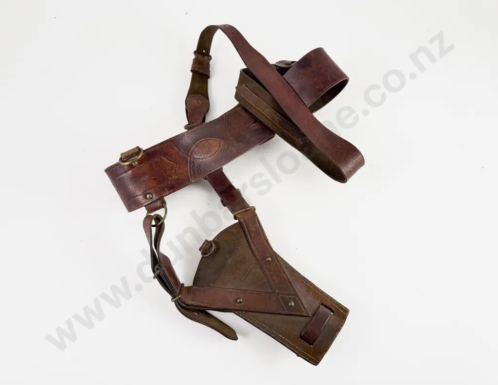 WWI Army Officers Sam Browne Complete with Sword Frog Image 1++