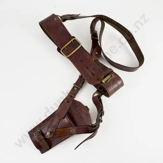 WWI Army Officers Sam Browne Complete with Sword Frog