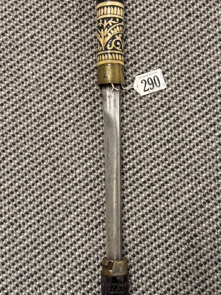 Antique Anglo-Indian Sword Stick Image 1++