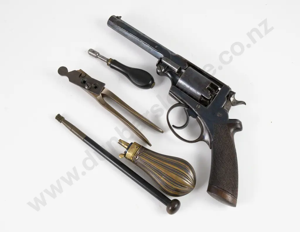 Adams 54 Bore Five Shot Percussion Revolver Image 1++