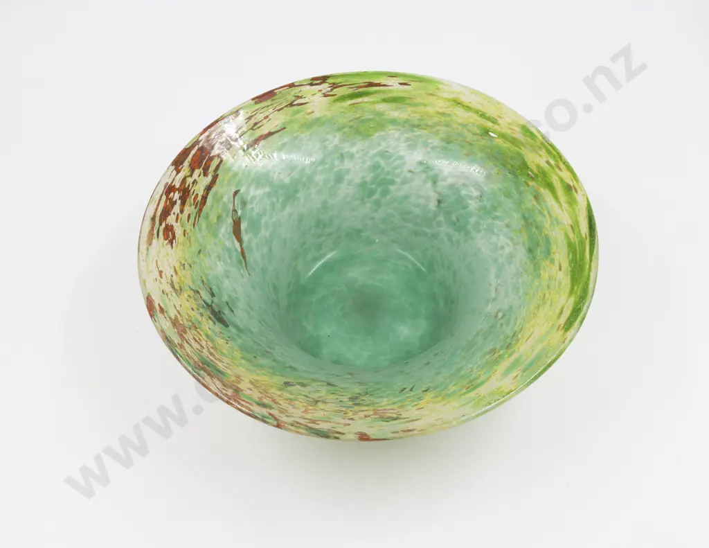 Monart Glass Moncreiff Glassworks Perth Scotland) Table Bowl (a/f) Image 1++