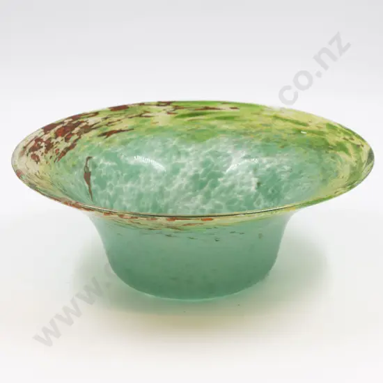 Monart Glass Moncreiff Glassworks Perth Scotland) Table Bowl (a/f)
