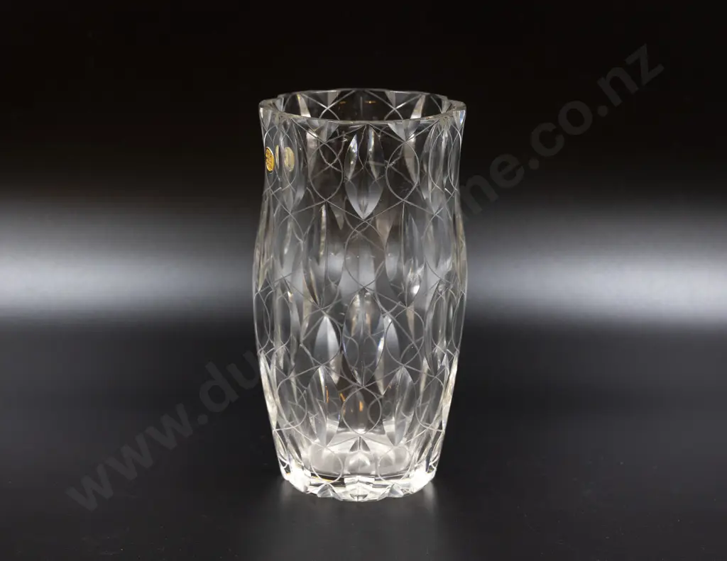 Signed Clyne Farquarson Glass Vase Image 1++