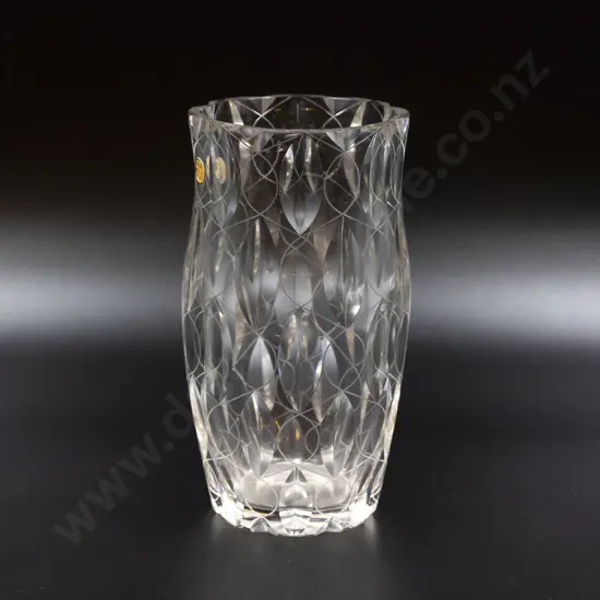 Signed Clyne Farquarson Glass Vase