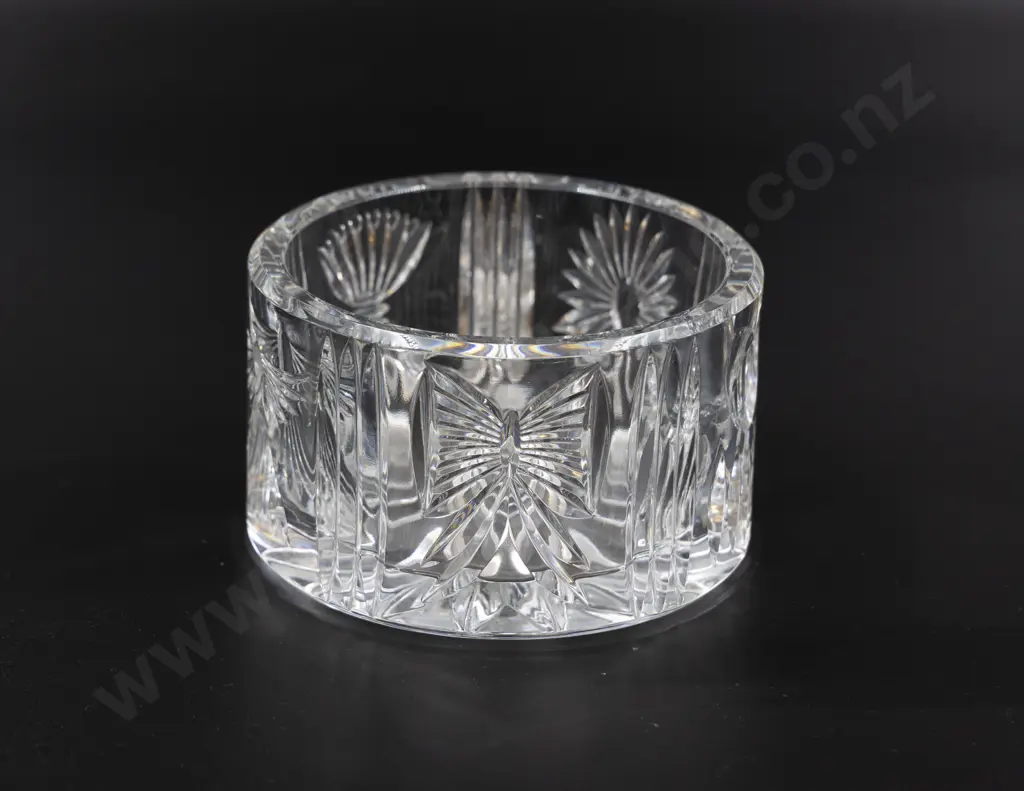 Waterford Mixed Cut Crystal Table Bowl Image 1++