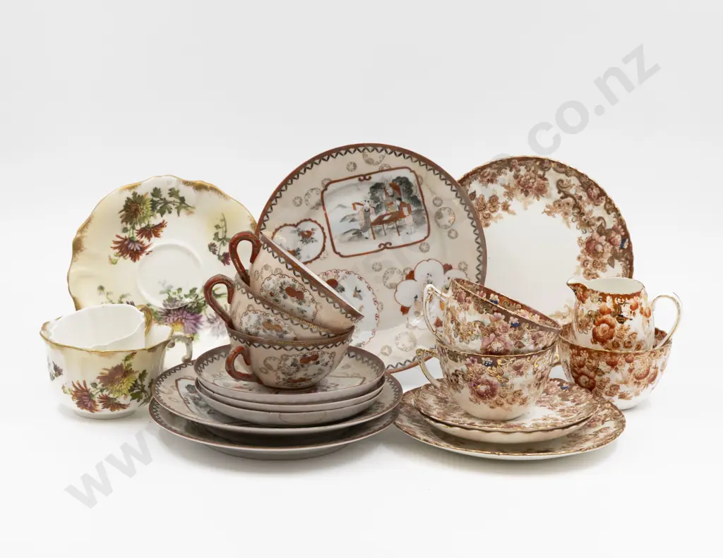 English Fine Bone China & Japanese Eggshell Porcelain Image 1++