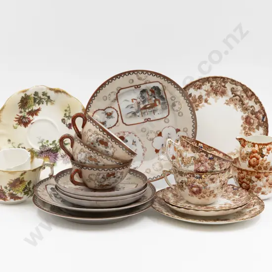 English Fine Bone China & Japanese Eggshell Porcelain