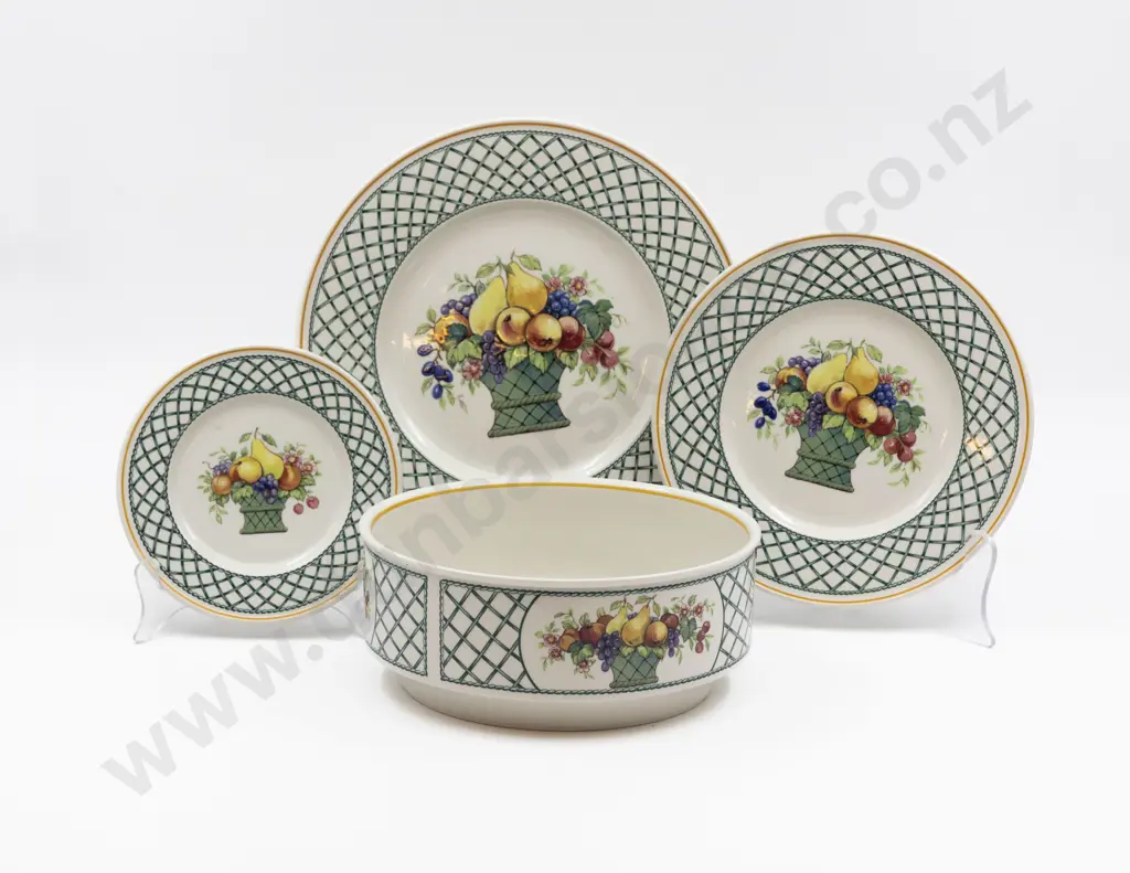 Villeroy & Boch Basket Pattern Dinner Set Image 1++