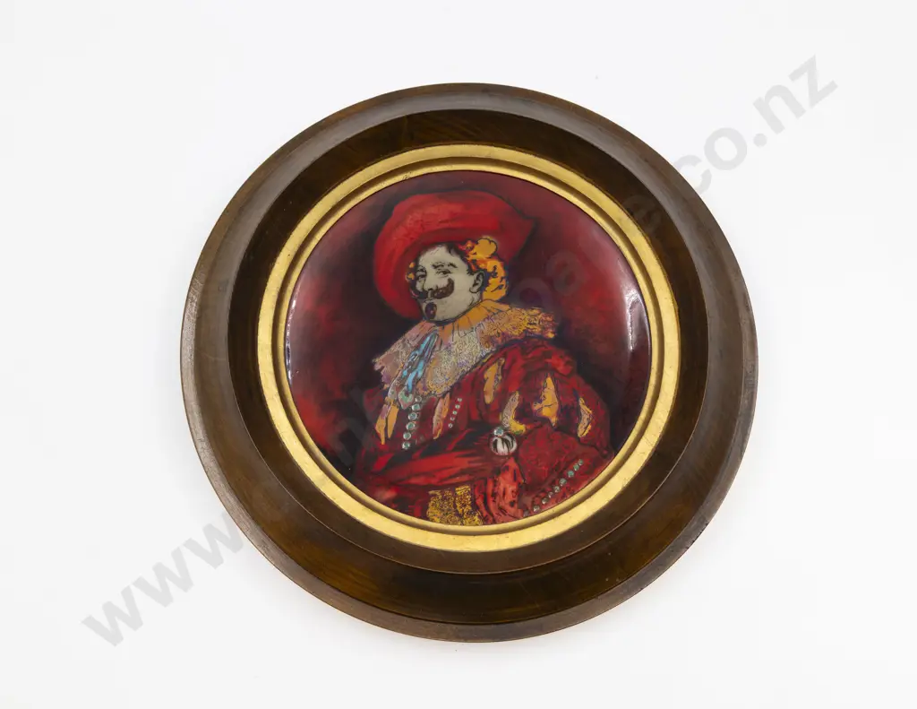 Royal Doulton Flambé Framed Plate/Plaque Image 1++