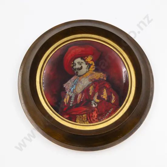 Royal Doulton Flambé Framed Plate/Plaque