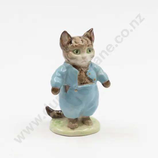 Beswick Beatrix Potter's Tom Kitten Gold Backstamp