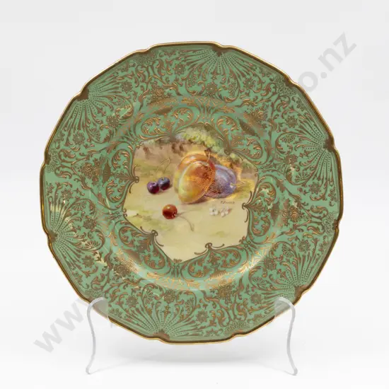 Royal Doulton Hand Painted Plate Signed H Harper