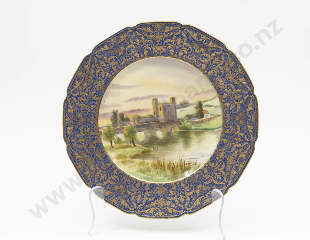Royal Doulton Hand Painted Plate Signed S Bailey Image 1++
