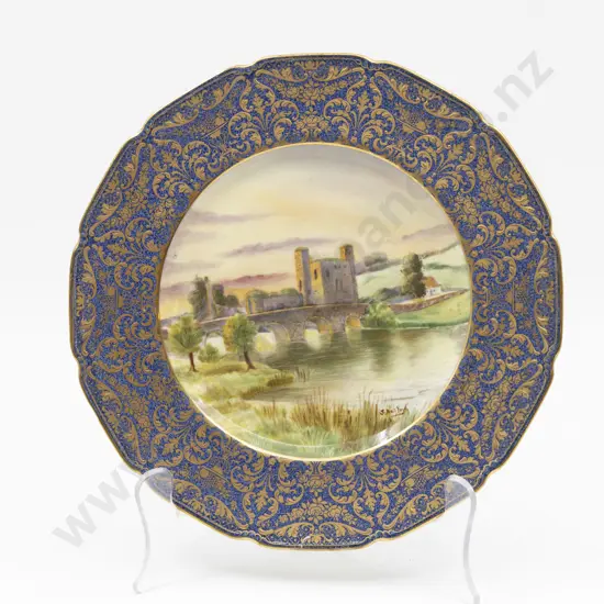Royal Doulton Hand Painted Plate Signed S Bailey