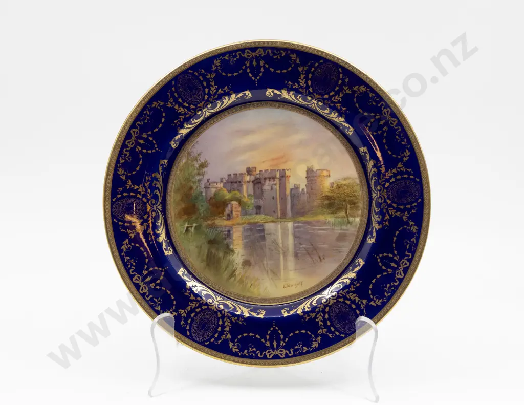 Royal Doulton Hand Painted Plate Signed K Shrigley Image 1++