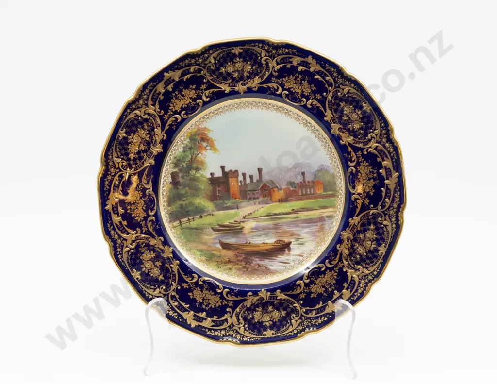 Royal Doulton Hand Painted Plate Signed J Bailey Image 1++