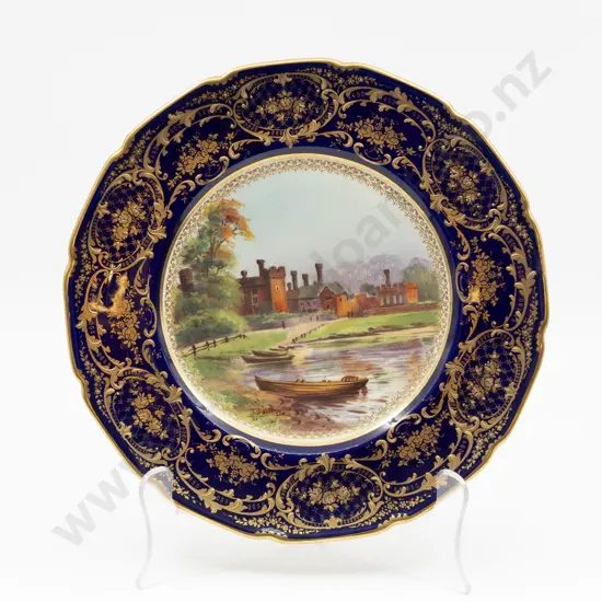 Royal Doulton Hand Painted Plate Signed J Bailey