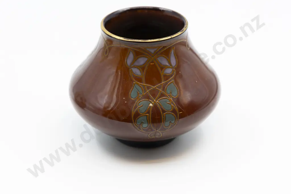 Royal Doulton Brangwyn Ware Posy Pot & Stoneware Pot a/f Image 1++