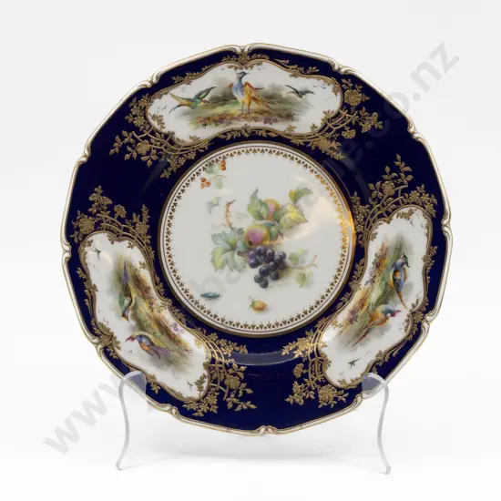 Royal Doulton Hand Painted Plate Signed F T Walklett