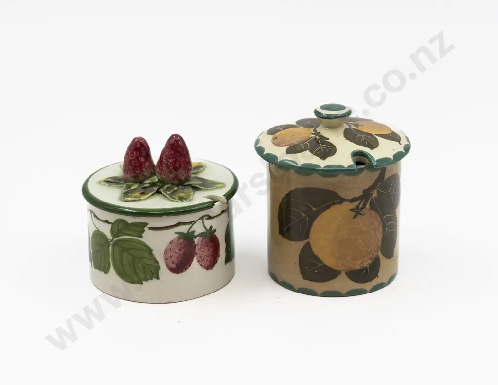 Wemyss Ware & Other Preserve Pots Image 1++