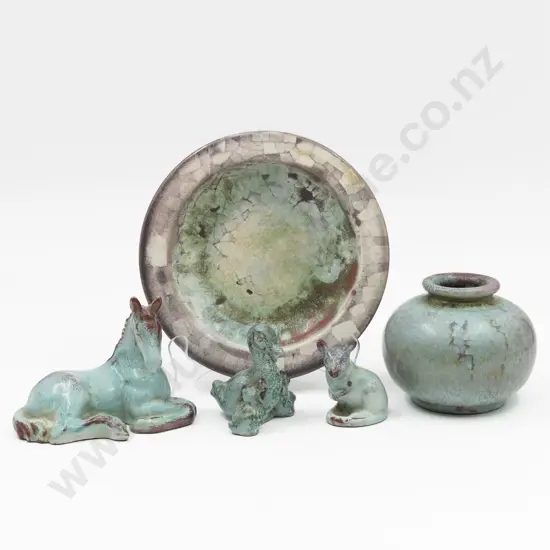 Michael Andersen & Son Bornholm Denmark Glazed Earthenware