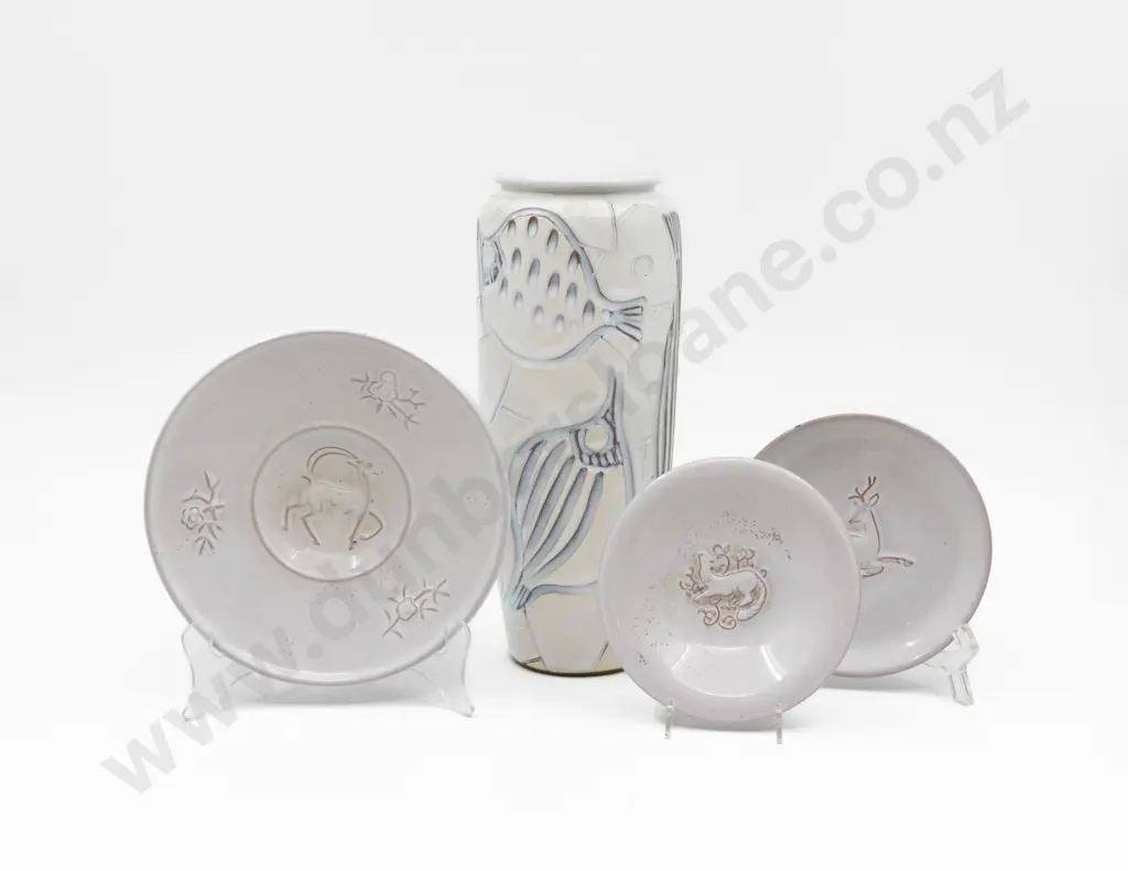 Michael Andersen & Son Bornholm Denmark Glazed Earthenware Image 1++