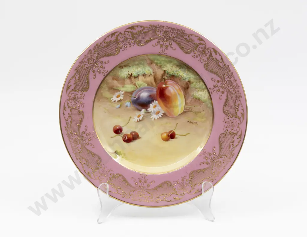 Royal Doulton Hand Painted Plate Signed F Harper Image 1++
