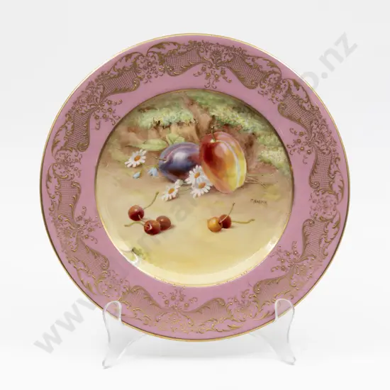 Royal Doulton Hand Painted Plate Signed F Harper