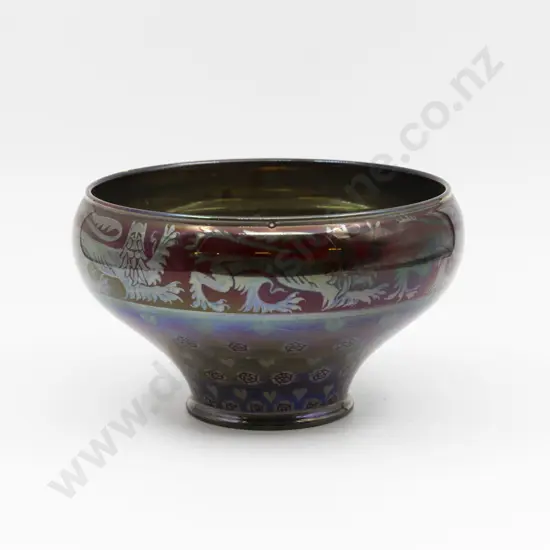Pilkington's Royal Lancastrian Hand Painted Lustre Finish Bowl