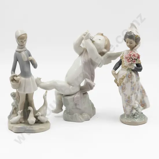 Three Lladro Figures