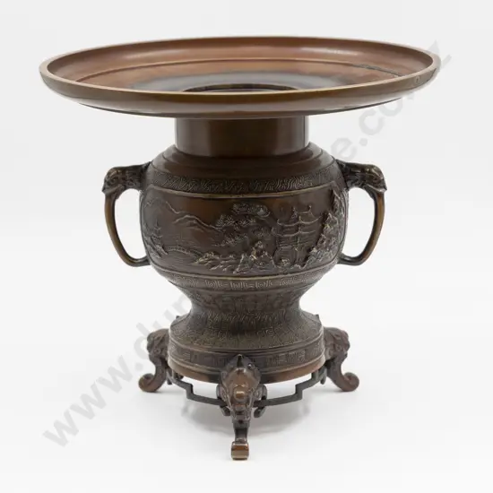 Japanese Bronze Koro