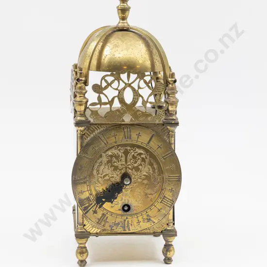 Antique Style Brass Lantern Clock
