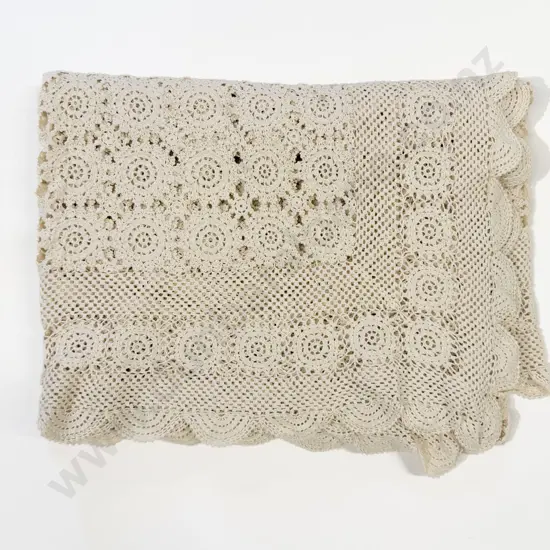 Hand Crochet Table/Bed Cover