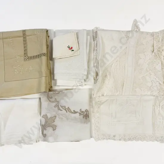 Selection of Various Linens and Napkins