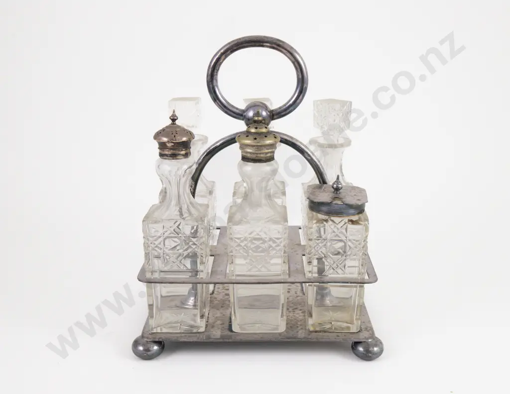 S/P 6 Bottle Cruet Set Image 1++