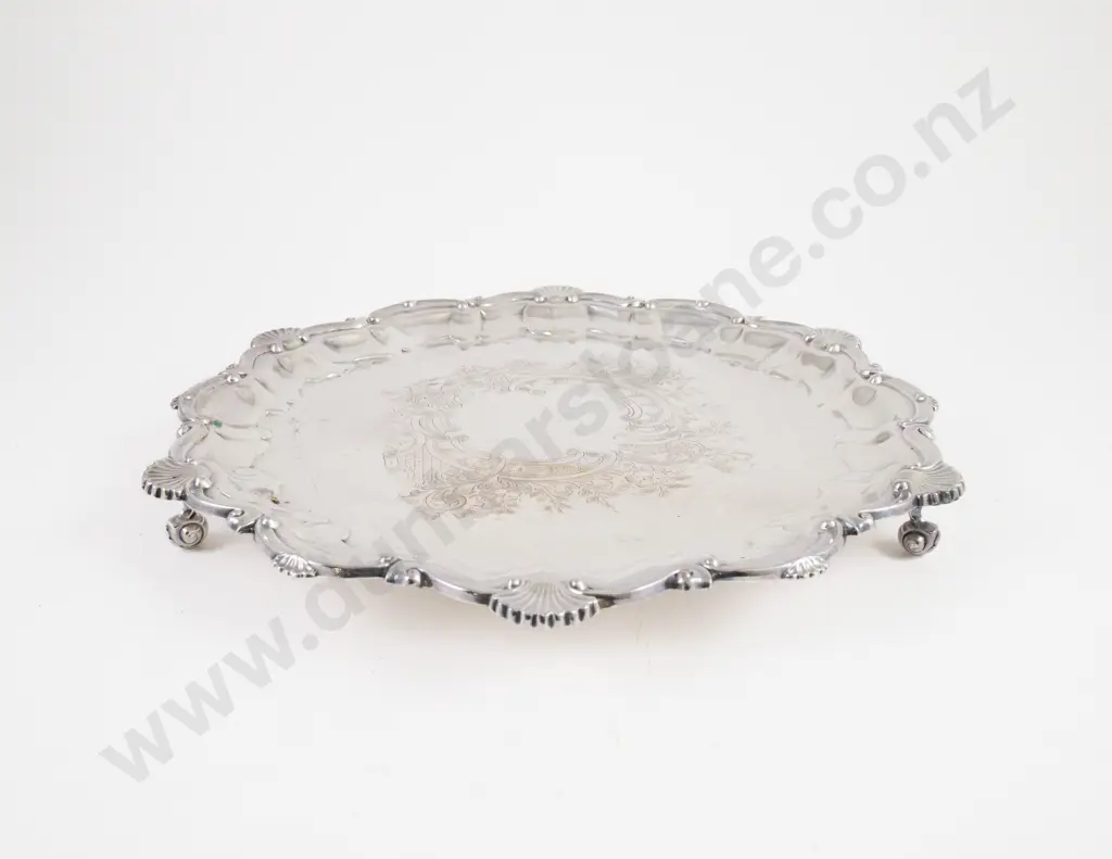 2 S/P Circular Salvers Image 1++