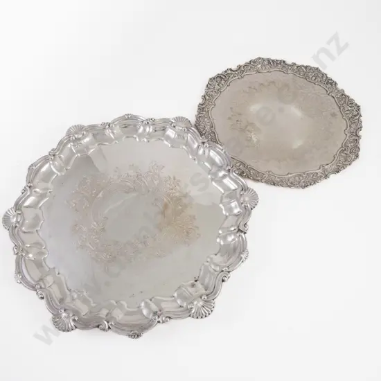 2 S/P Circular Salvers