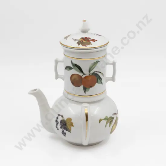 Royal Worcester Evesham Coffee Percolator