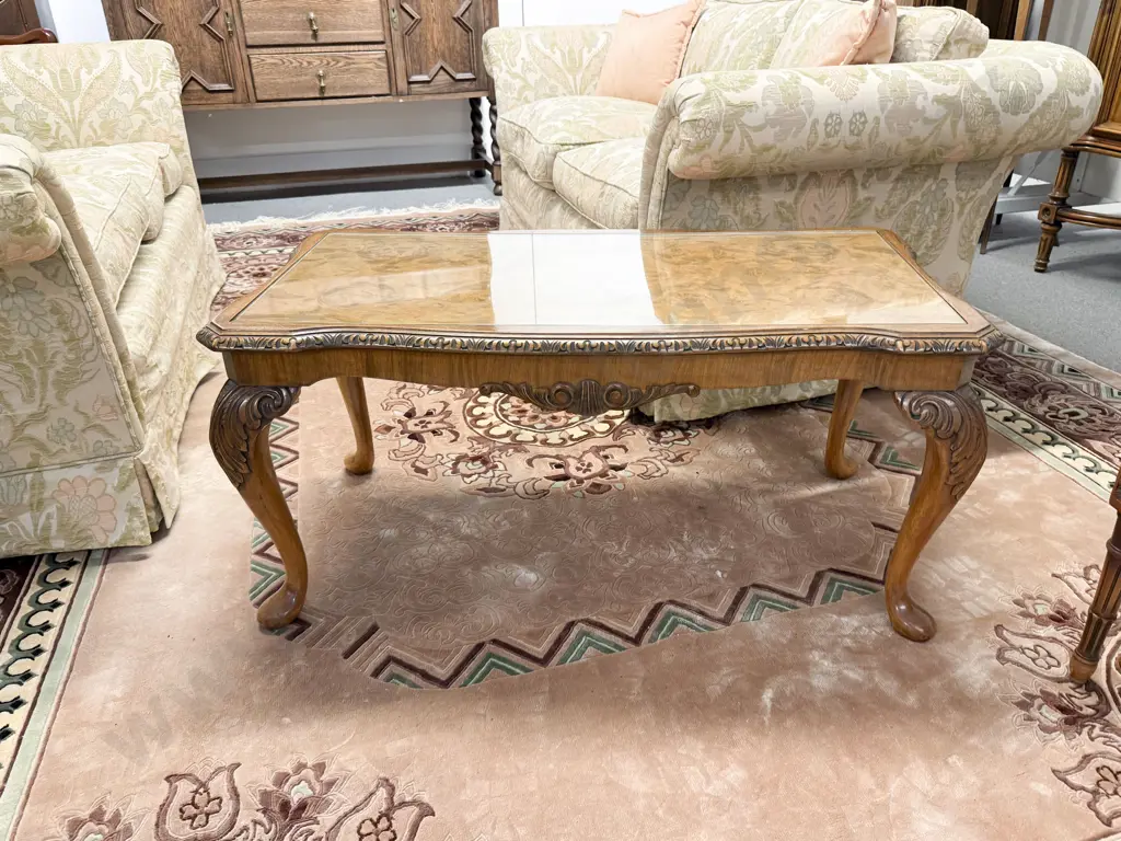 Walnut "Longjohn" Coffee Table Image 1++