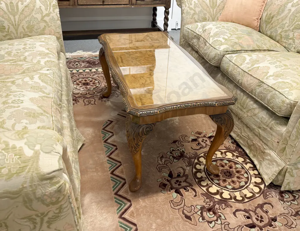 Walnut "Longjohn" Coffee Table Image 1++