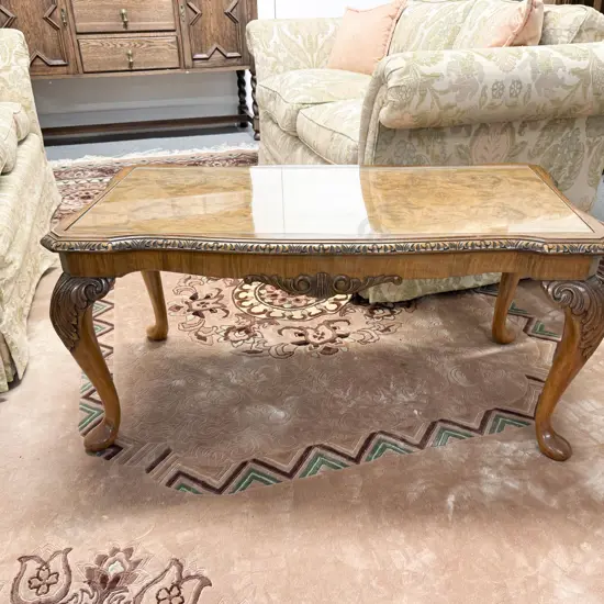 Walnut "Longjohn" Coffee Table