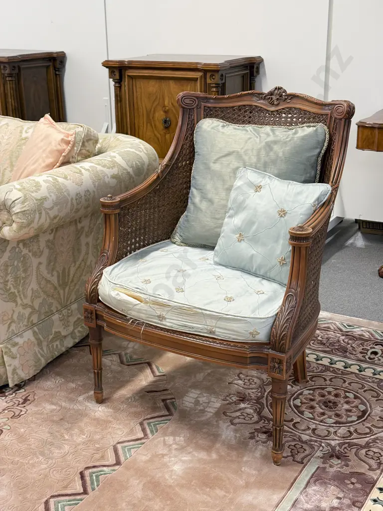 French Bergere (Double-Caned Salon Chair) Image 1++